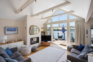 Living area to deck- click for photo gallery